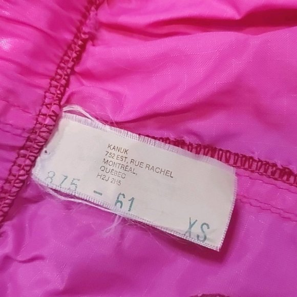 Vintage Jackets & Coats Rare Vintage Neon Pink Kanuk Windbreaker